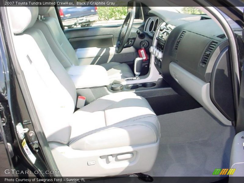 Black / Graphite Gray 2007 Toyota Tundra Limited CrewMax