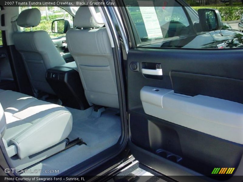 Black / Graphite Gray 2007 Toyota Tundra Limited CrewMax