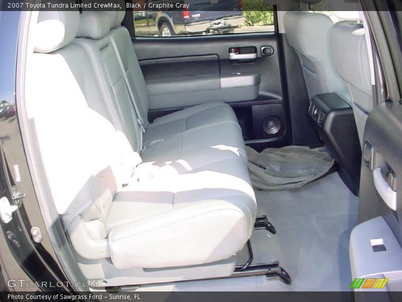 Black / Graphite Gray 2007 Toyota Tundra Limited CrewMax