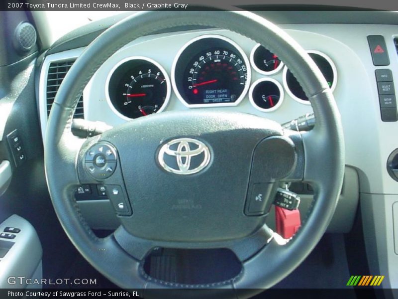 Black / Graphite Gray 2007 Toyota Tundra Limited CrewMax