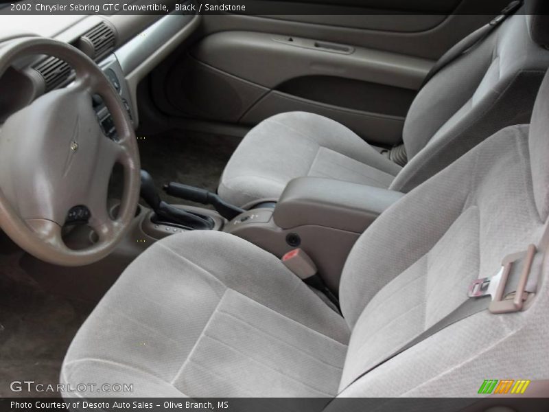 Black / Sandstone 2002 Chrysler Sebring GTC Convertible