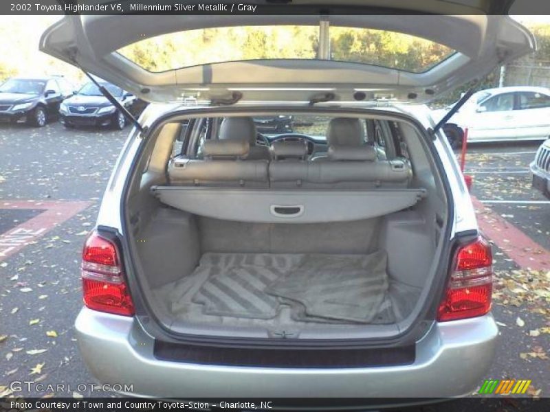 Millennium Silver Metallic / Gray 2002 Toyota Highlander V6