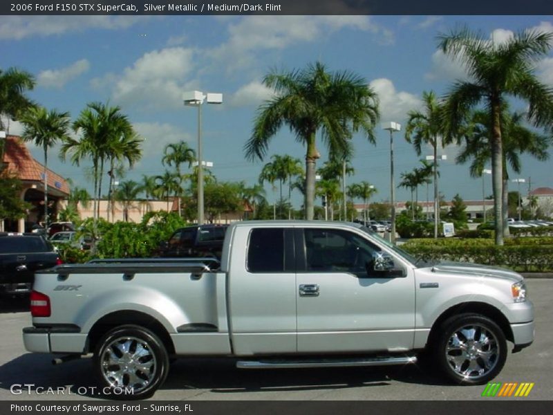 Silver Metallic / Medium/Dark Flint 2006 Ford F150 STX SuperCab