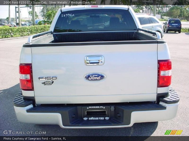 Silver Metallic / Medium/Dark Flint 2006 Ford F150 STX SuperCab