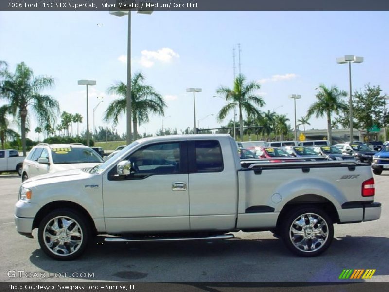 Silver Metallic / Medium/Dark Flint 2006 Ford F150 STX SuperCab