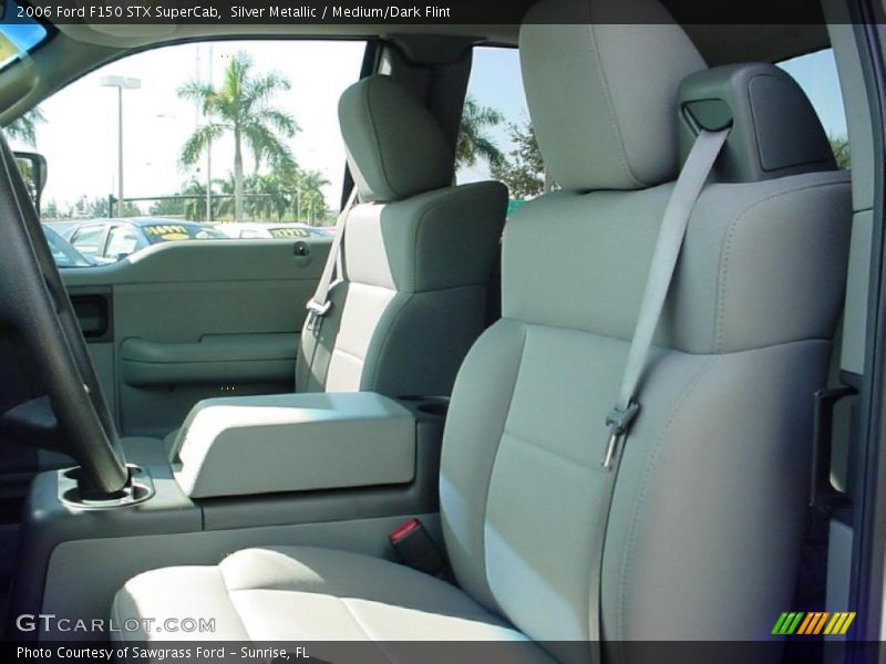 Silver Metallic / Medium/Dark Flint 2006 Ford F150 STX SuperCab