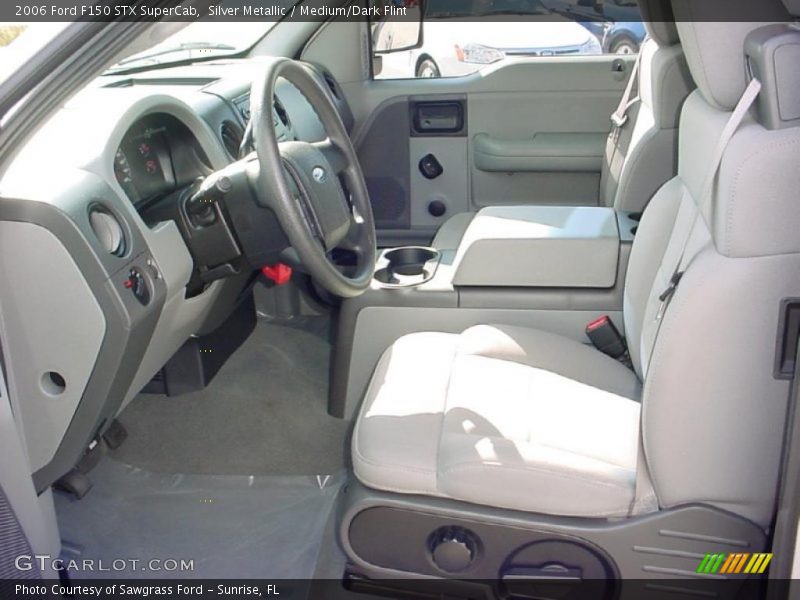  2006 F150 STX SuperCab Medium/Dark Flint Interior