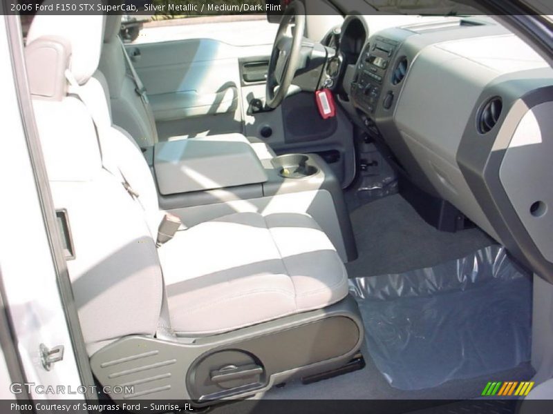 Silver Metallic / Medium/Dark Flint 2006 Ford F150 STX SuperCab