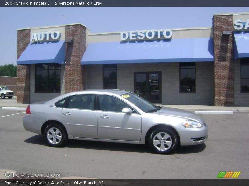 Silverstone Metallic / Gray 2007 Chevrolet Impala LT