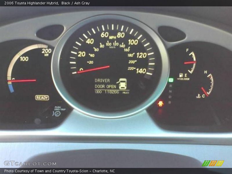 Black / Ash Gray 2006 Toyota Highlander Hybrid