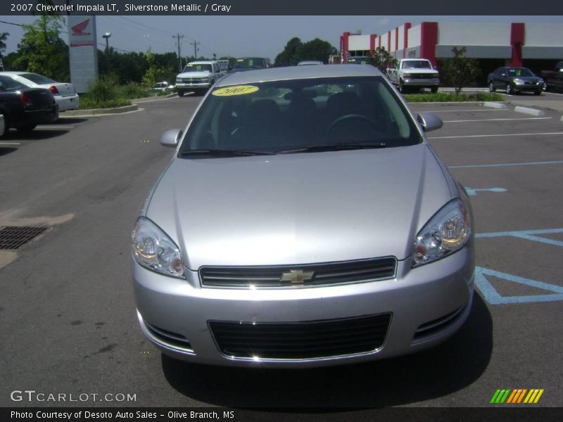 Silverstone Metallic / Gray 2007 Chevrolet Impala LT
