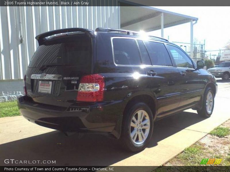 Black / Ash Gray 2006 Toyota Highlander Hybrid