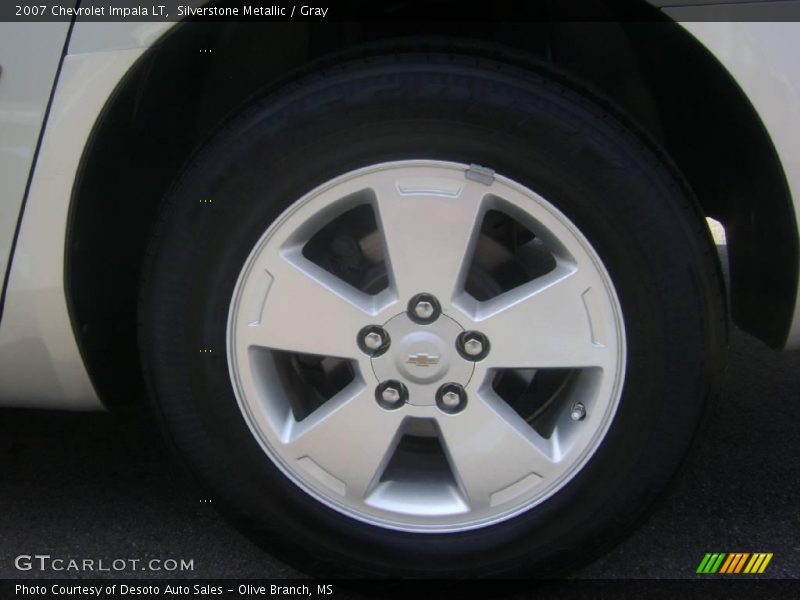 Silverstone Metallic / Gray 2007 Chevrolet Impala LT