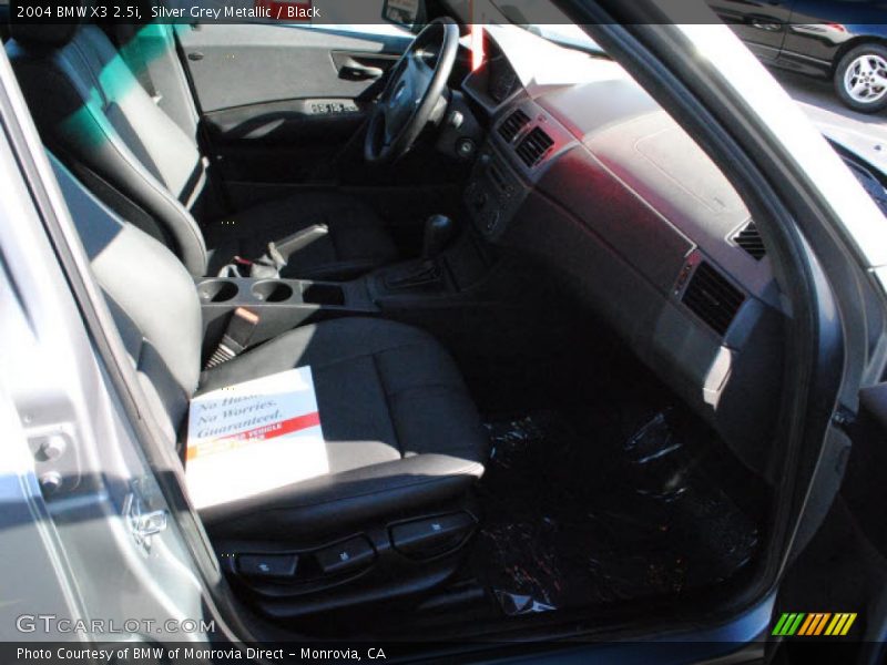 Silver Grey Metallic / Black 2004 BMW X3 2.5i