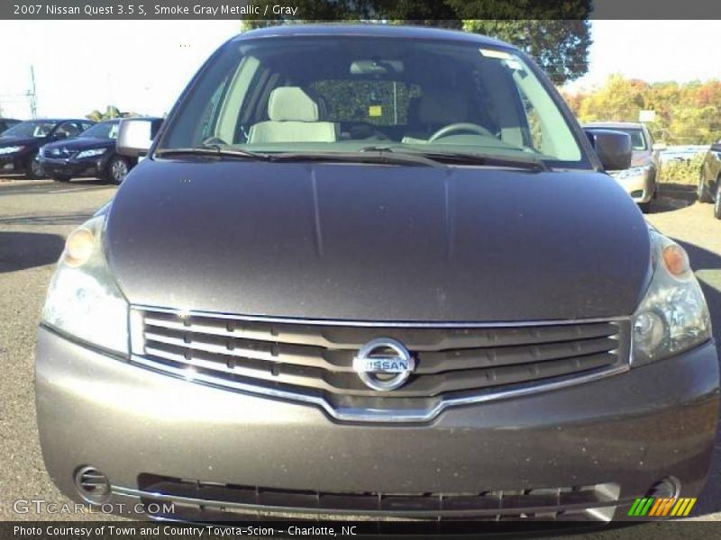 Smoke Gray Metallic / Gray 2007 Nissan Quest 3.5 S