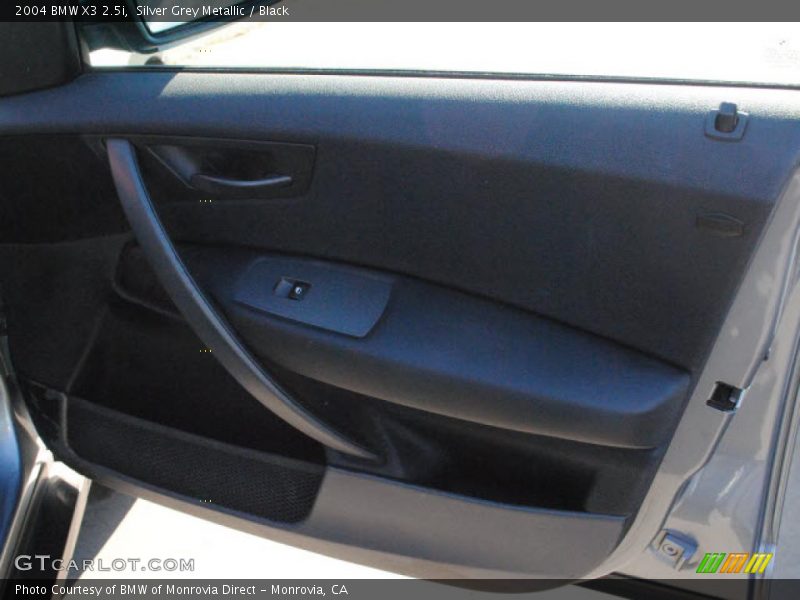 Silver Grey Metallic / Black 2004 BMW X3 2.5i