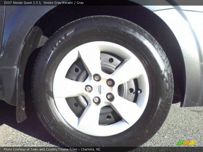 Smoke Gray Metallic / Gray 2007 Nissan Quest 3.5 S