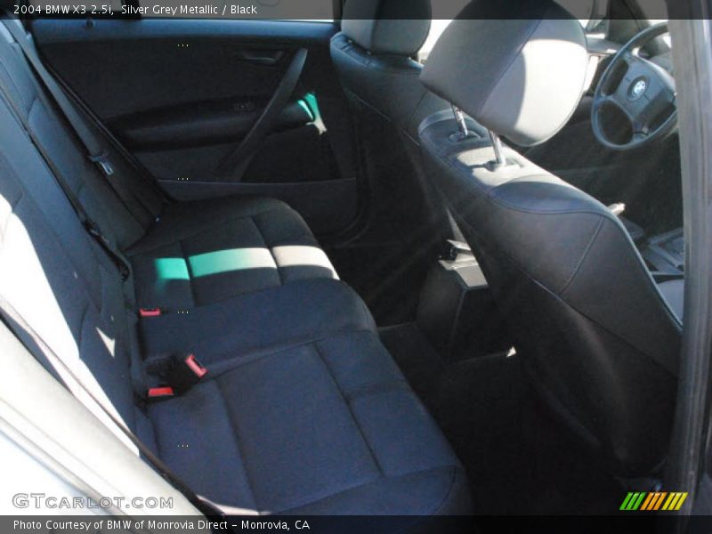 Silver Grey Metallic / Black 2004 BMW X3 2.5i