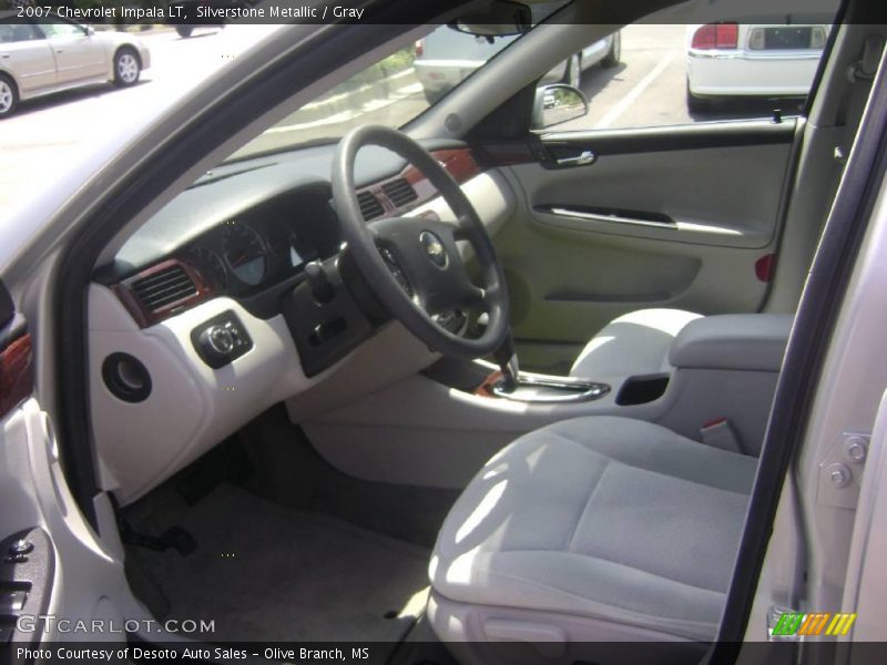Silverstone Metallic / Gray 2007 Chevrolet Impala LT