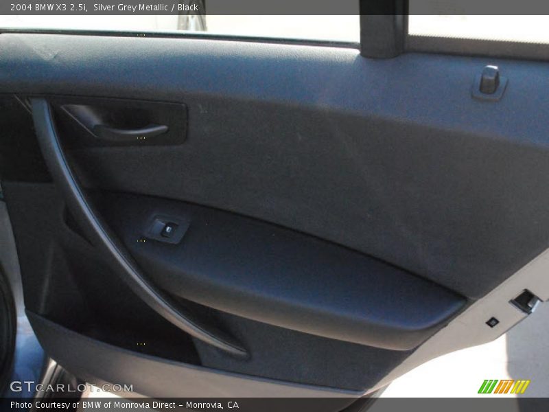 Silver Grey Metallic / Black 2004 BMW X3 2.5i