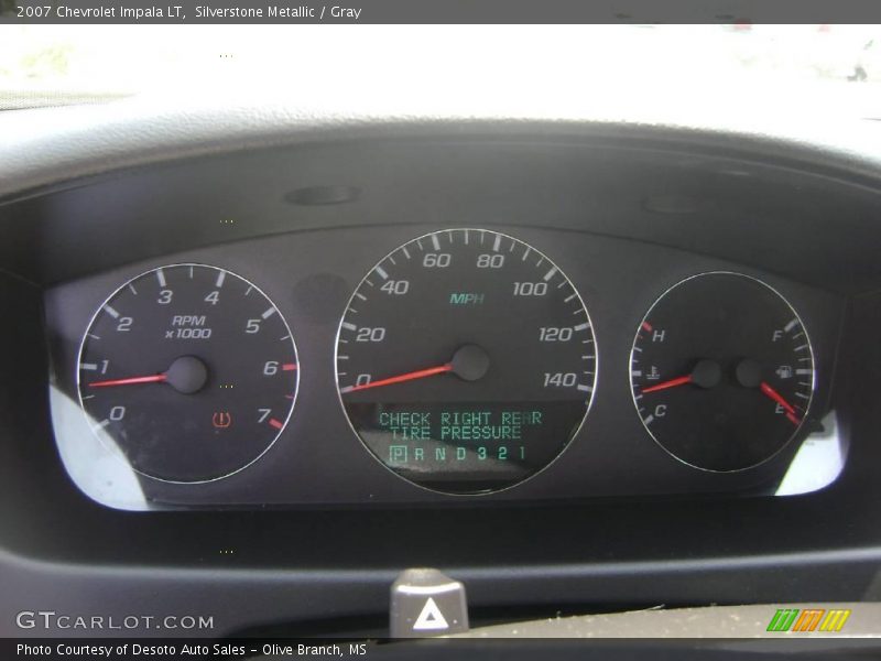 Silverstone Metallic / Gray 2007 Chevrolet Impala LT