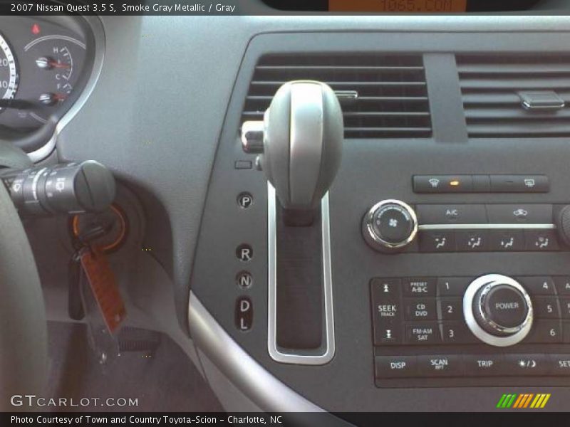 Smoke Gray Metallic / Gray 2007 Nissan Quest 3.5 S