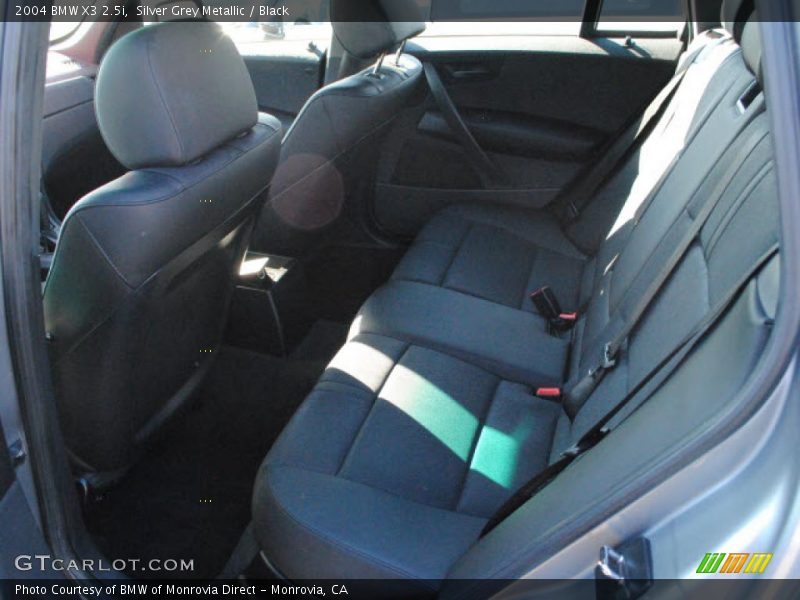 Silver Grey Metallic / Black 2004 BMW X3 2.5i
