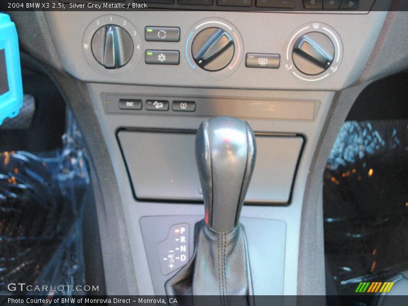 Silver Grey Metallic / Black 2004 BMW X3 2.5i