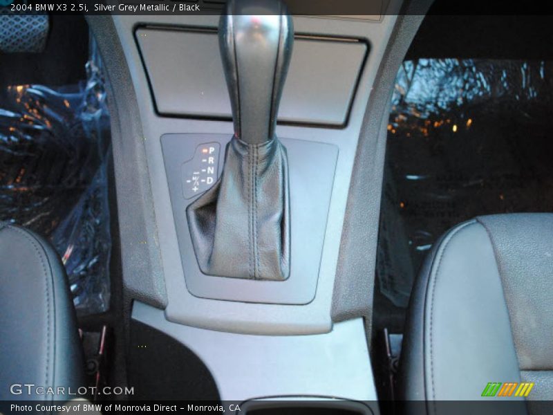Silver Grey Metallic / Black 2004 BMW X3 2.5i