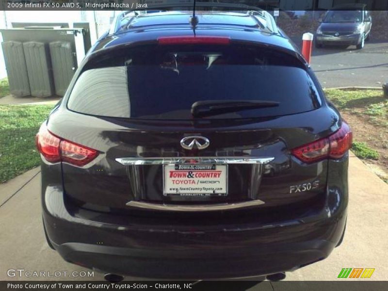 Midnight Mocha / Java 2009 Infiniti FX 50 AWD S