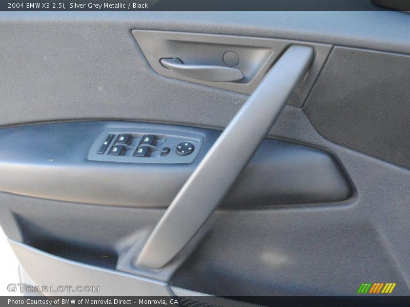 Silver Grey Metallic / Black 2004 BMW X3 2.5i
