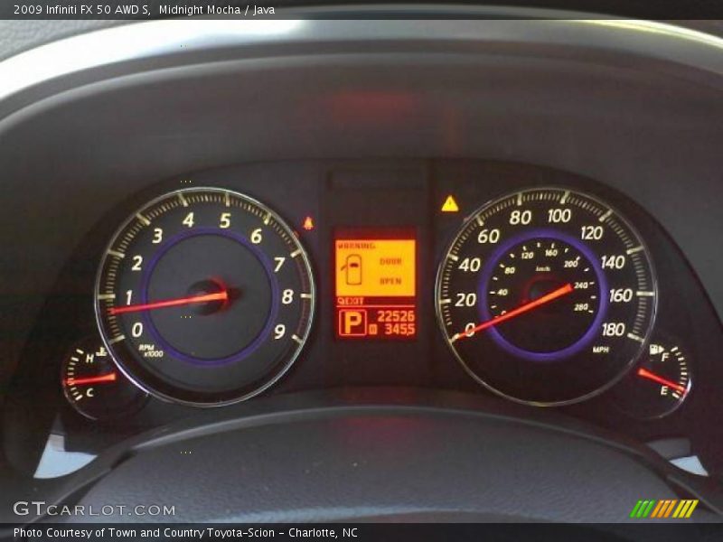  2009 FX 50 AWD S 50 AWD S Gauges