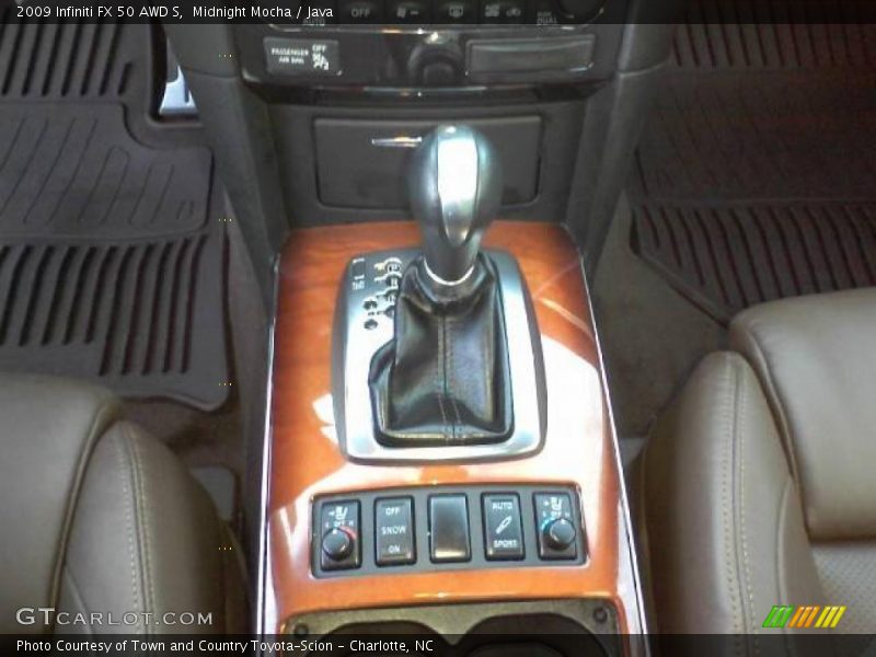  2009 FX 50 AWD S 7 Speed ASC Automatic Shifter
