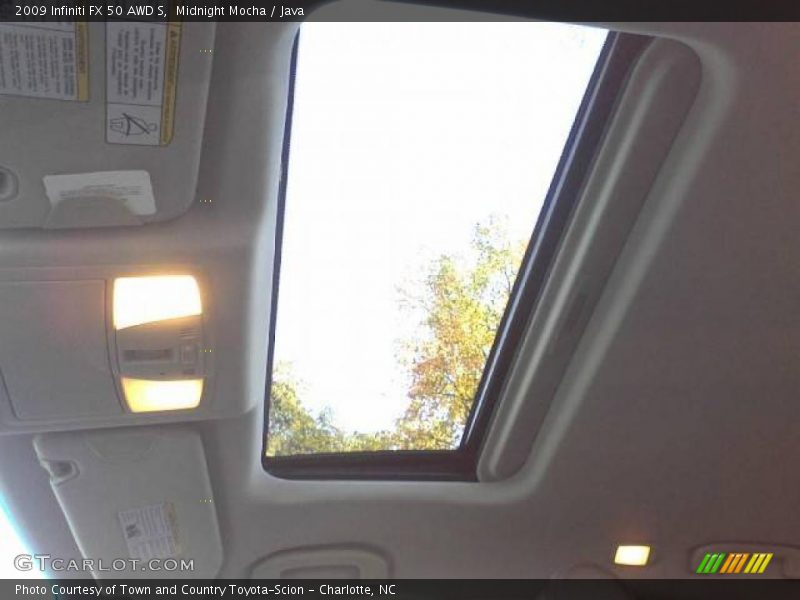 Midnight Mocha / Java 2009 Infiniti FX 50 AWD S