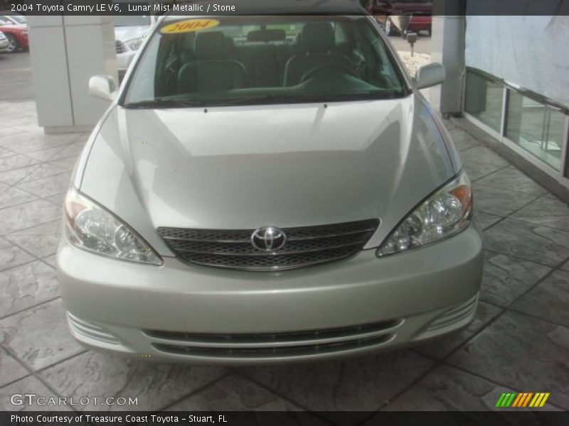 Lunar Mist Metallic / Stone 2004 Toyota Camry LE V6