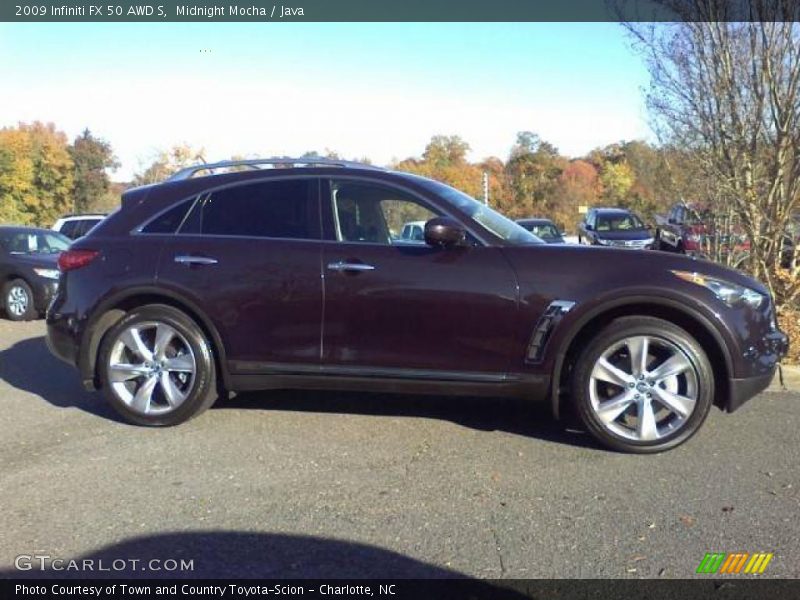 Midnight Mocha / Java 2009 Infiniti FX 50 AWD S