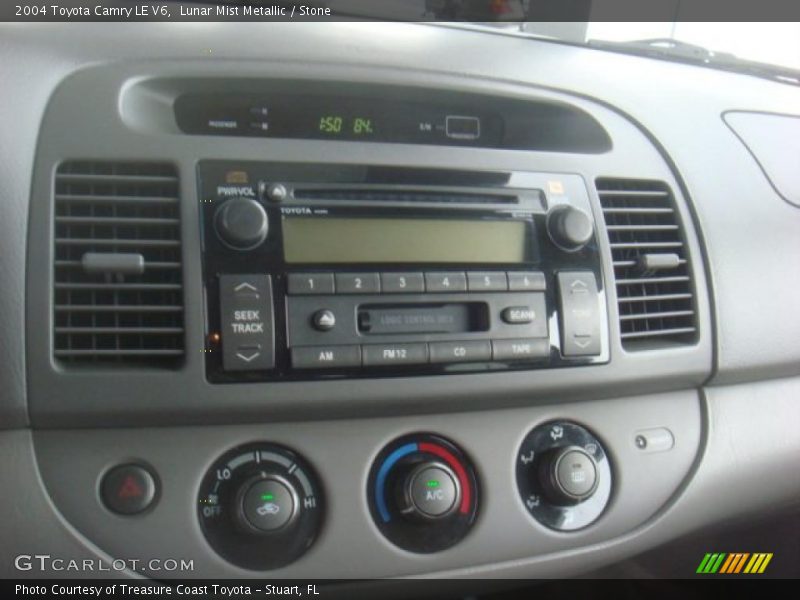 Lunar Mist Metallic / Stone 2004 Toyota Camry LE V6