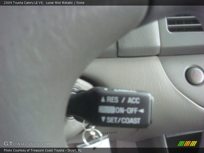 Lunar Mist Metallic / Stone 2004 Toyota Camry LE V6