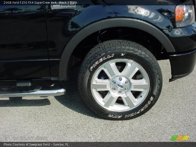 Black / Black 2008 Ford F150 FX4 SuperCrew 4x4