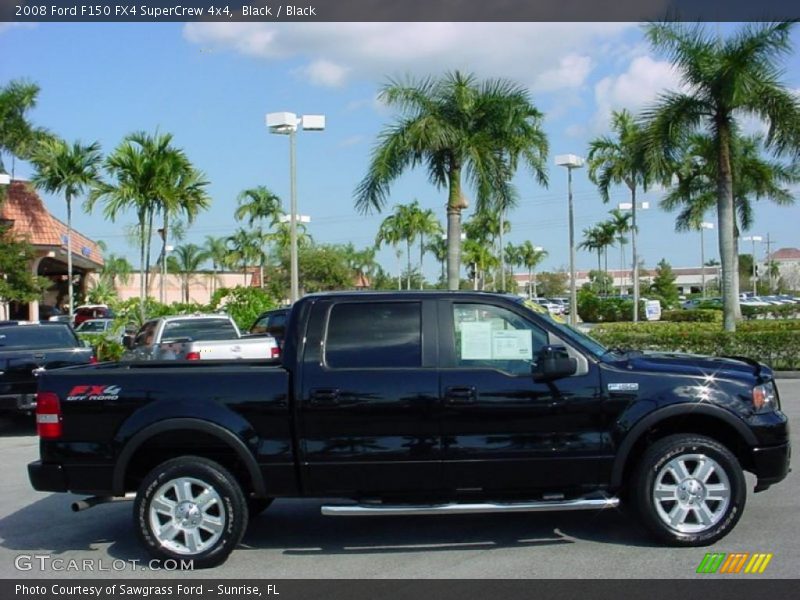 Black / Black 2008 Ford F150 FX4 SuperCrew 4x4