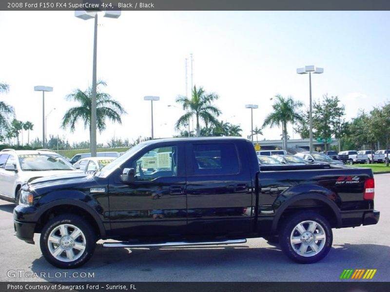 Black / Black 2008 Ford F150 FX4 SuperCrew 4x4
