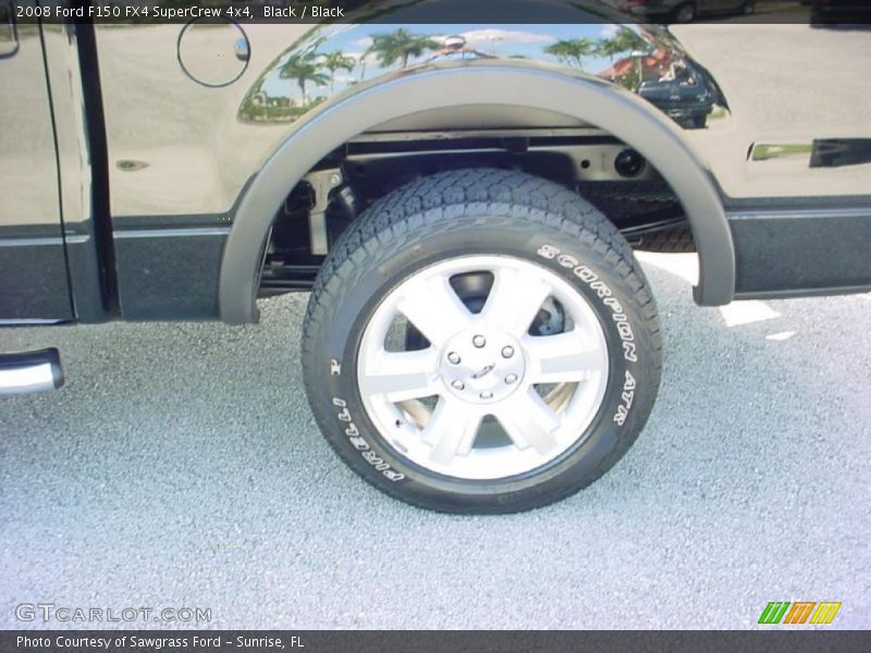 Black / Black 2008 Ford F150 FX4 SuperCrew 4x4