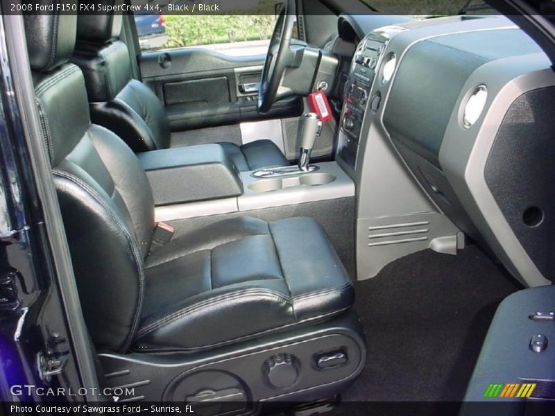 Black / Black 2008 Ford F150 FX4 SuperCrew 4x4