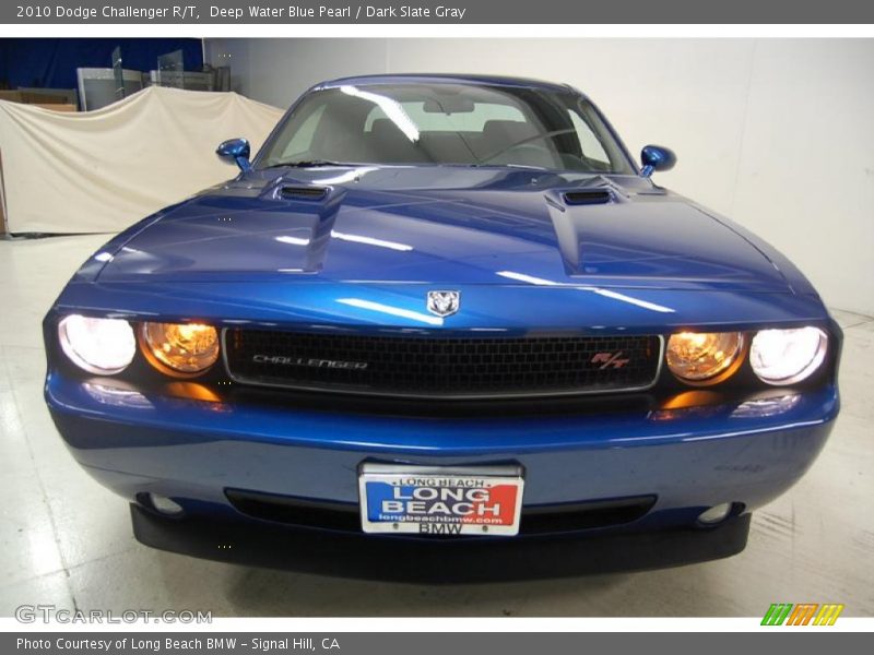 Deep Water Blue Pearl / Dark Slate Gray 2010 Dodge Challenger R/T