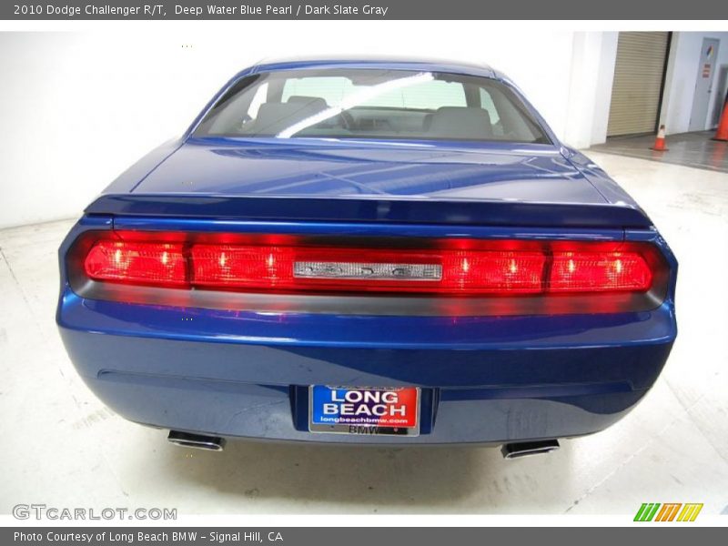Deep Water Blue Pearl / Dark Slate Gray 2010 Dodge Challenger R/T