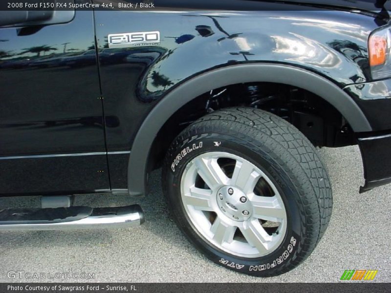 Black / Black 2008 Ford F150 FX4 SuperCrew 4x4