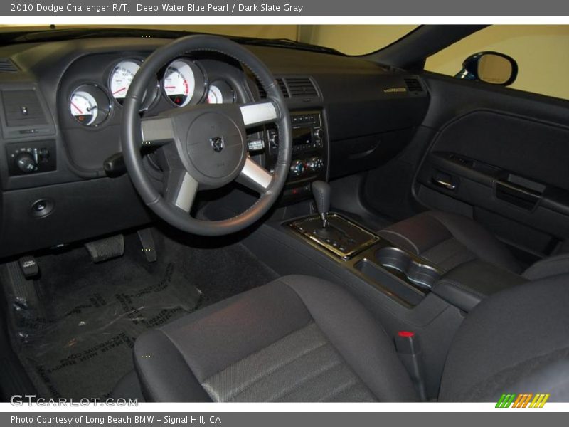  2010 Challenger R/T Dark Slate Gray Interior