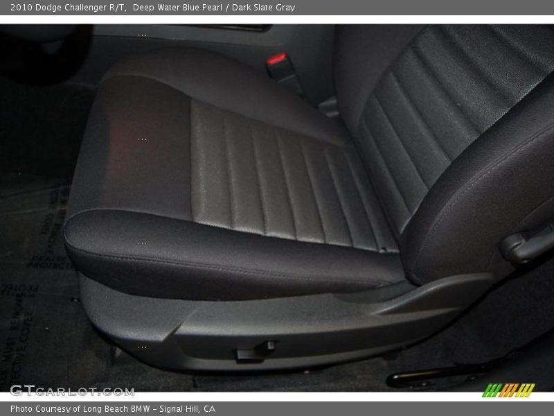 Deep Water Blue Pearl / Dark Slate Gray 2010 Dodge Challenger R/T