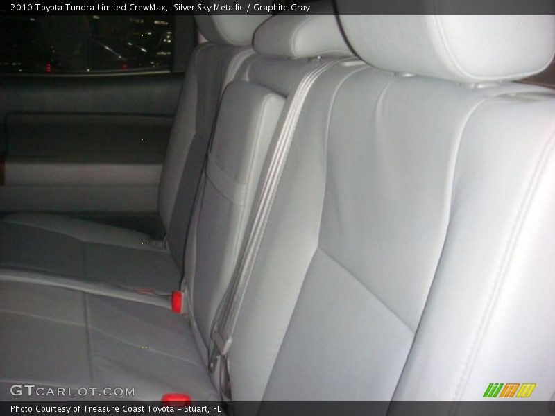 Silver Sky Metallic / Graphite Gray 2010 Toyota Tundra Limited CrewMax