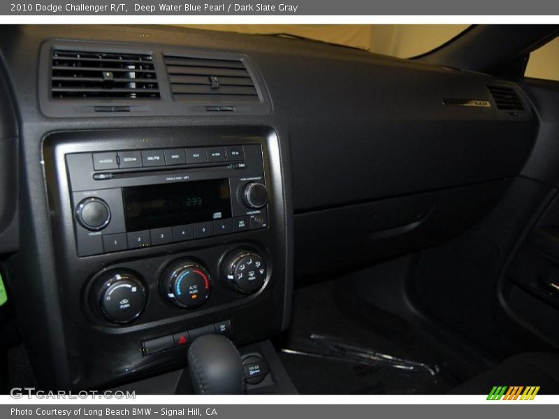 Deep Water Blue Pearl / Dark Slate Gray 2010 Dodge Challenger R/T